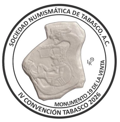 Medalla Conmemorativa 4ta Convención Numismatica de Tabasco Edición Limitada Plata .999 y Cobre .999 Año 2026 1 Medalla Conmemorativa 4ta Convención Numismatica de Tabasco Edición Limitada Plata .999 y Cobre .999 Año 2026