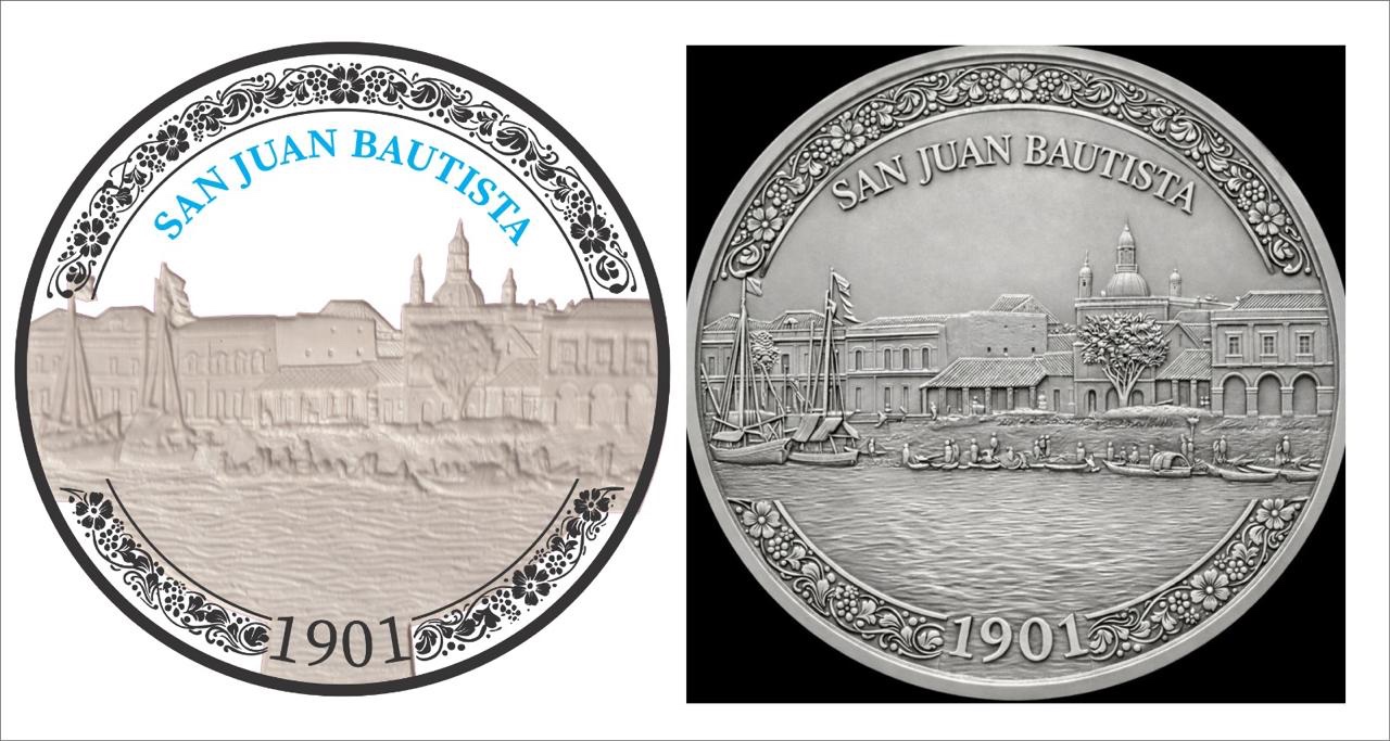 Medalla Conmemorativa 4ta Convención Numismatica de Tabasco Edición Limitada Plata .999 y Cobre .999 Año 2026 4 Medalla Conmemorativa 4ta Convención Numismatica de Tabasco Edición Limitada Plata .999 y Cobre .999 Año 2026 - Image 4