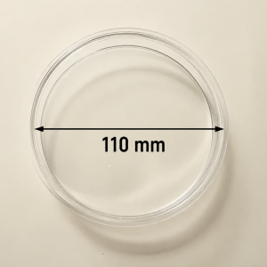 Cápsula Protectora para Monedas y Medallas de 110 mm Grande Transparente