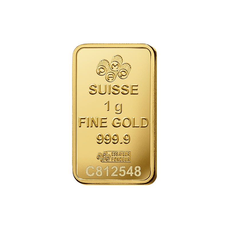 PAMP-Suisse-1g-Gold-bar-Back-Of-Bar PAMP Suisse 1g Gold bar Back Of Bar