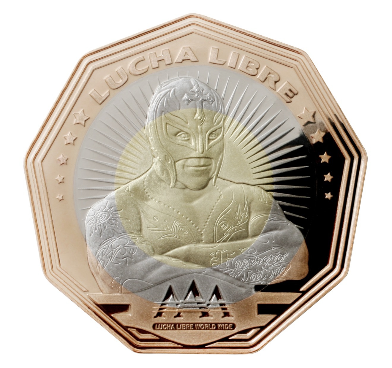 Medalla Triple AAA Trimetálica Mo. Rey Misterio 2 Medalla Triple AAA Trimetálica Mo. Rey Misterio - Image 2
