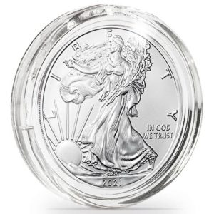 Cápsula Protectora para Monedas de 41 mm | Ideal para American Silver Eagle, Libertad 1 oz y Bullion