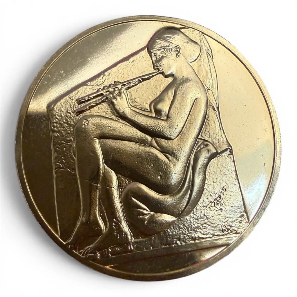 Medalla Trono Ludovisi Franklin Mint México 100 Obras Maestras