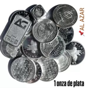 1 Oz Plata Pura — Selección de Moneda al Azar