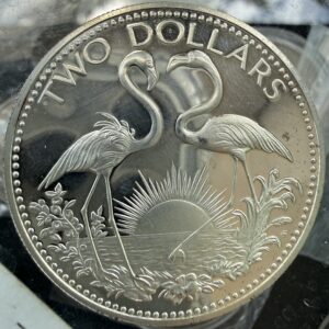 2 Dólares 1974 Plata .925 | Bahamas