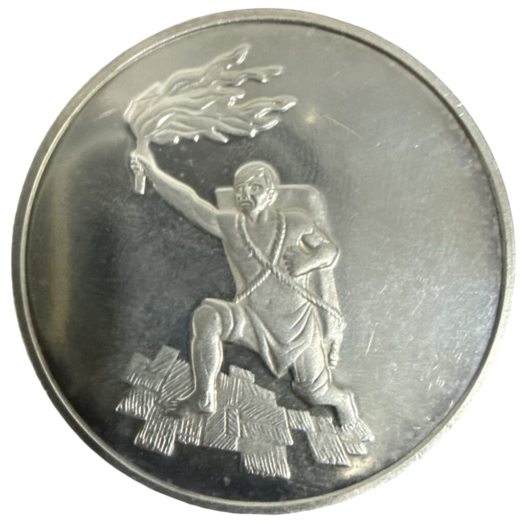 Medalla Plata .925 1971 La Toma de Guanajuato