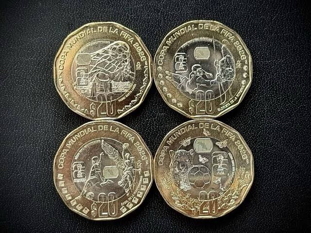 Set 4 Monedas Mundial 2026 México Conmemorativas 3 Set 4 Monedas Mundial 2026 México Conmemorativas - Image 3
