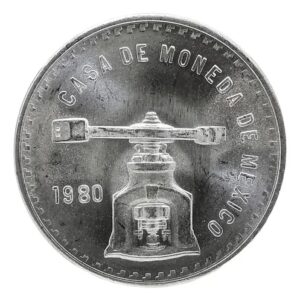 Onza Troy Mexicana Plata Ley 0.925 1979-1980 En Su Capsula | 31.1 gr Plata Fina