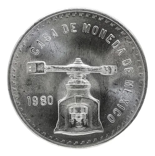 Inicio TodoPrecio.com 3 Onza Troy Mexicana Plata Ley 0.925 1979-1980 En Su Capsula | 31.1 gr Plata Fina