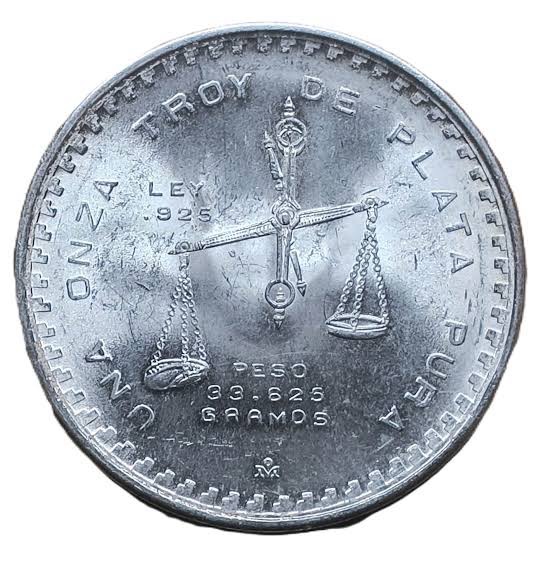 Onza Troy Mexicana Plata Ley 0.925 1979-1980 En Su Capsula | 31.1 gr Plata Fina 2 Onza Troy Mexicana Plata Ley 0.925 1979-1980 En Su Capsula | 31.1 gr Plata Fina - Image 2