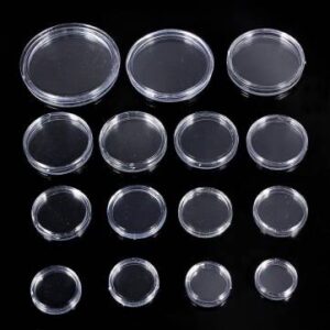 Cápsulas para Monedas 10-200.5 mm — Centenario, Libertad, Hidalgo y más