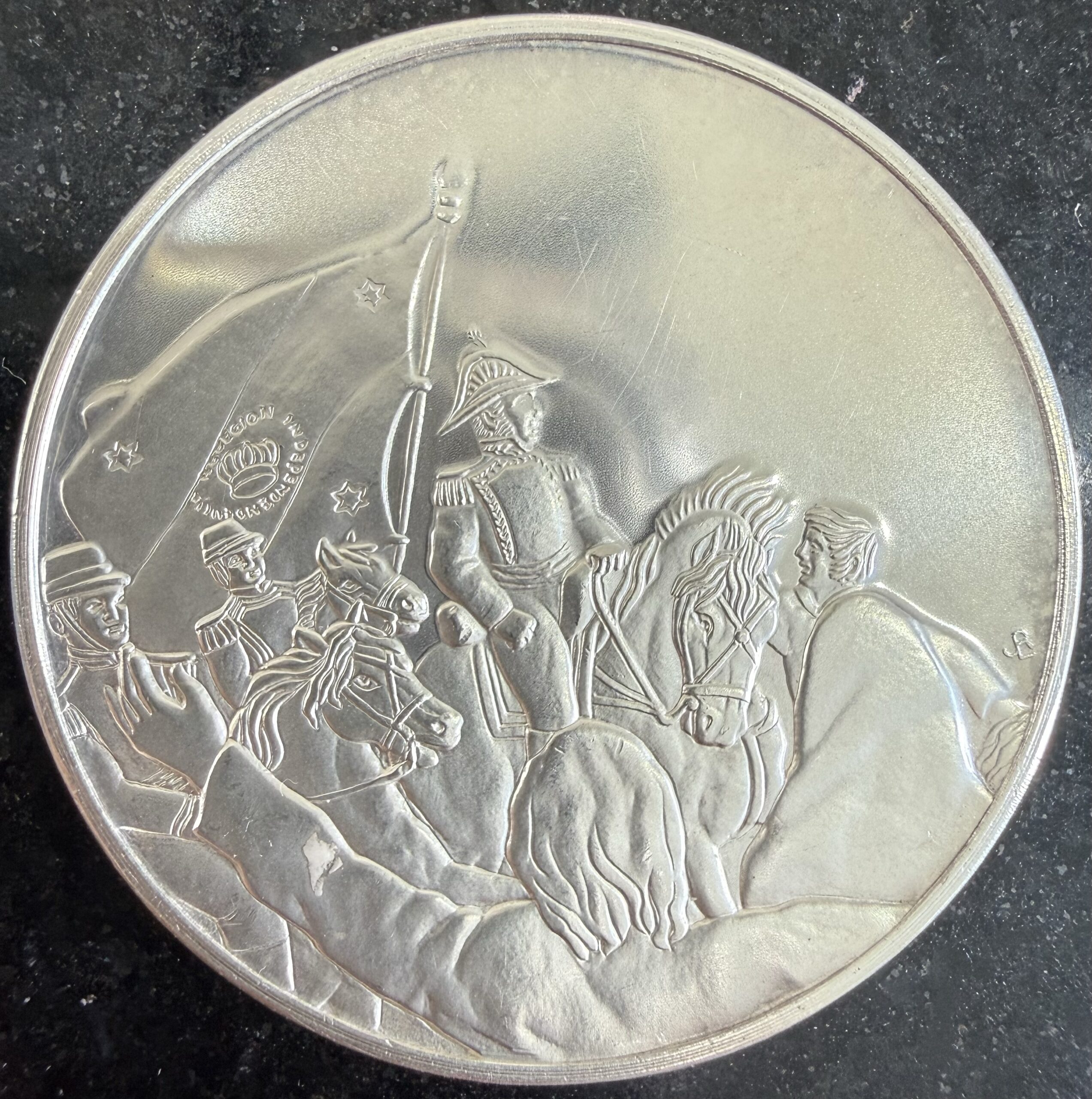 Medalla Ejército Trigarante Plata .925 | Iturbide 1 Medalla Ejército Trigarante Plata .925 | Iturbide
