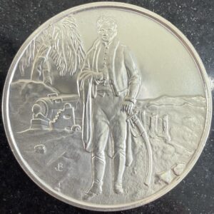 Medalla Vicente Guerrero Plata .925 48 g
