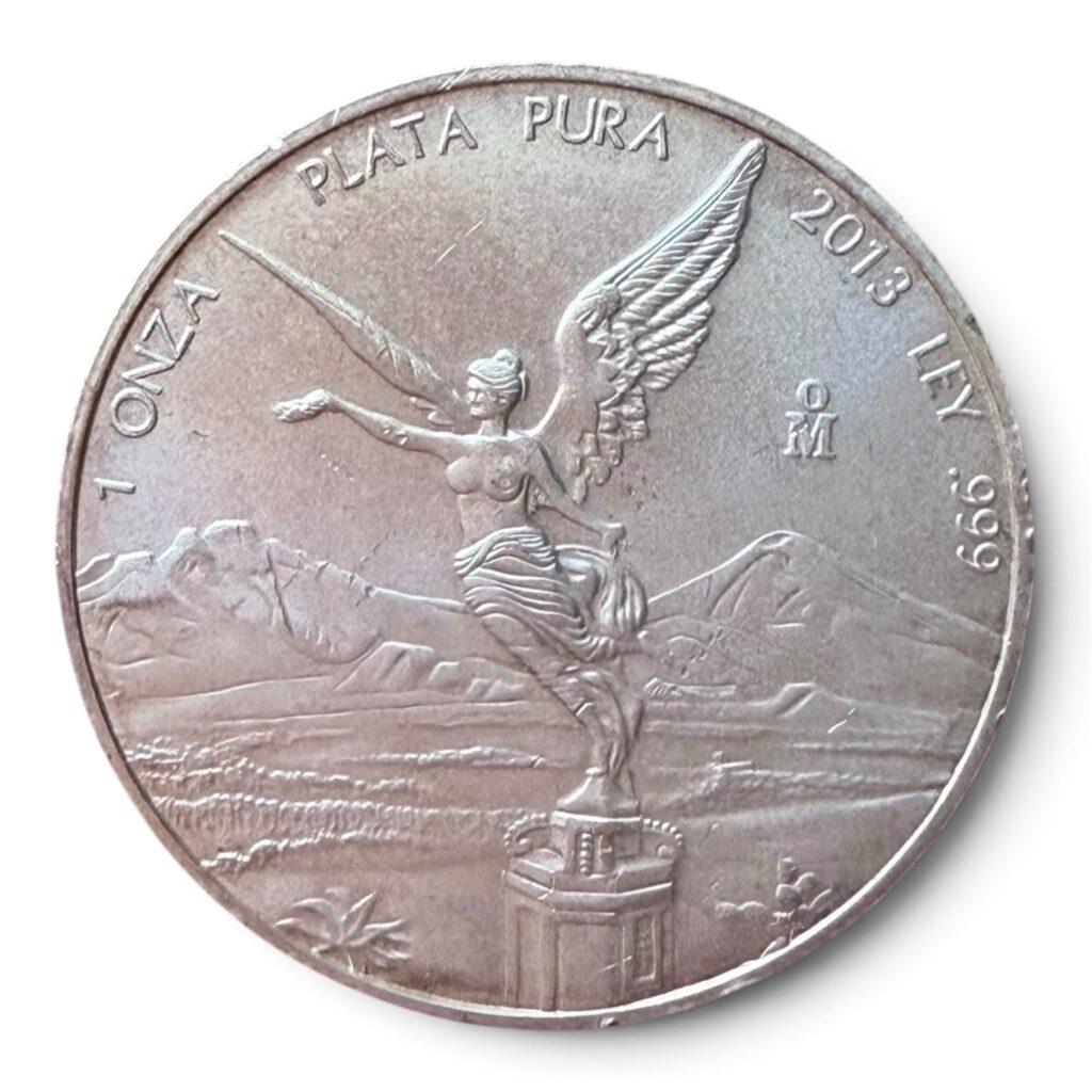 1 Onza Libertad 2013 Plata Pura .999 México