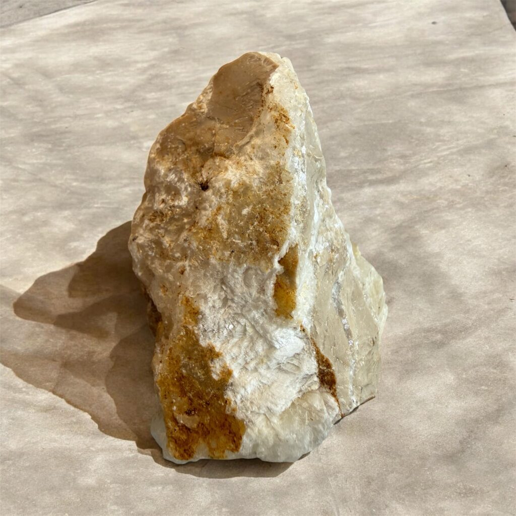 Cuarzo Lechoso Natural 220 g Roca Mineral 85 x 56 mm