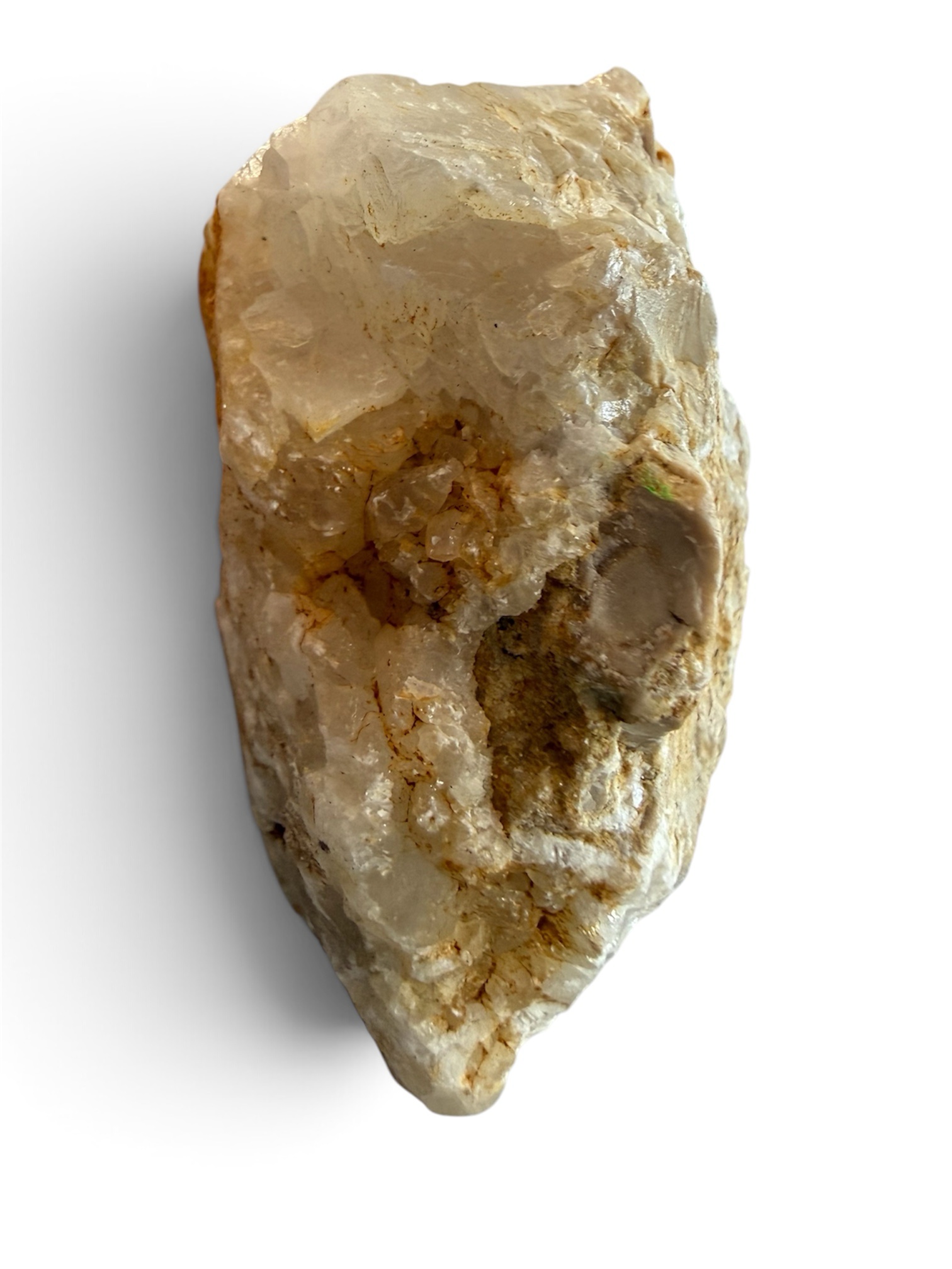 Cuarzo Lechoso Natural 220 g Roca Mineral 85 x 56 mm 3 Cuarzo Lechoso Natural 220 g Roca Mineral 85 x 56 mm - Imagen 3