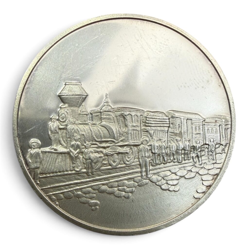 Inicio TodoPrecio.com 7 Medalla Plata .925 1961 Ferrocarril Mexicano México-Veracruz
