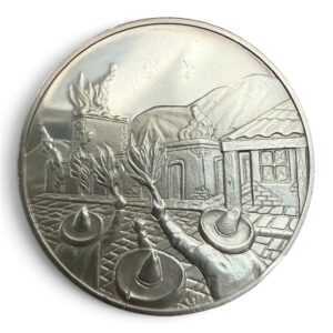 Medalla Plata .925 1971 Huelga de Río Blanco 1907