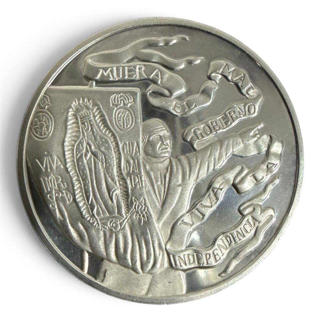 Inicio TodoPrecio.com 3 Medalla Hidalgo Proclama Independencia 1971 Plata .925