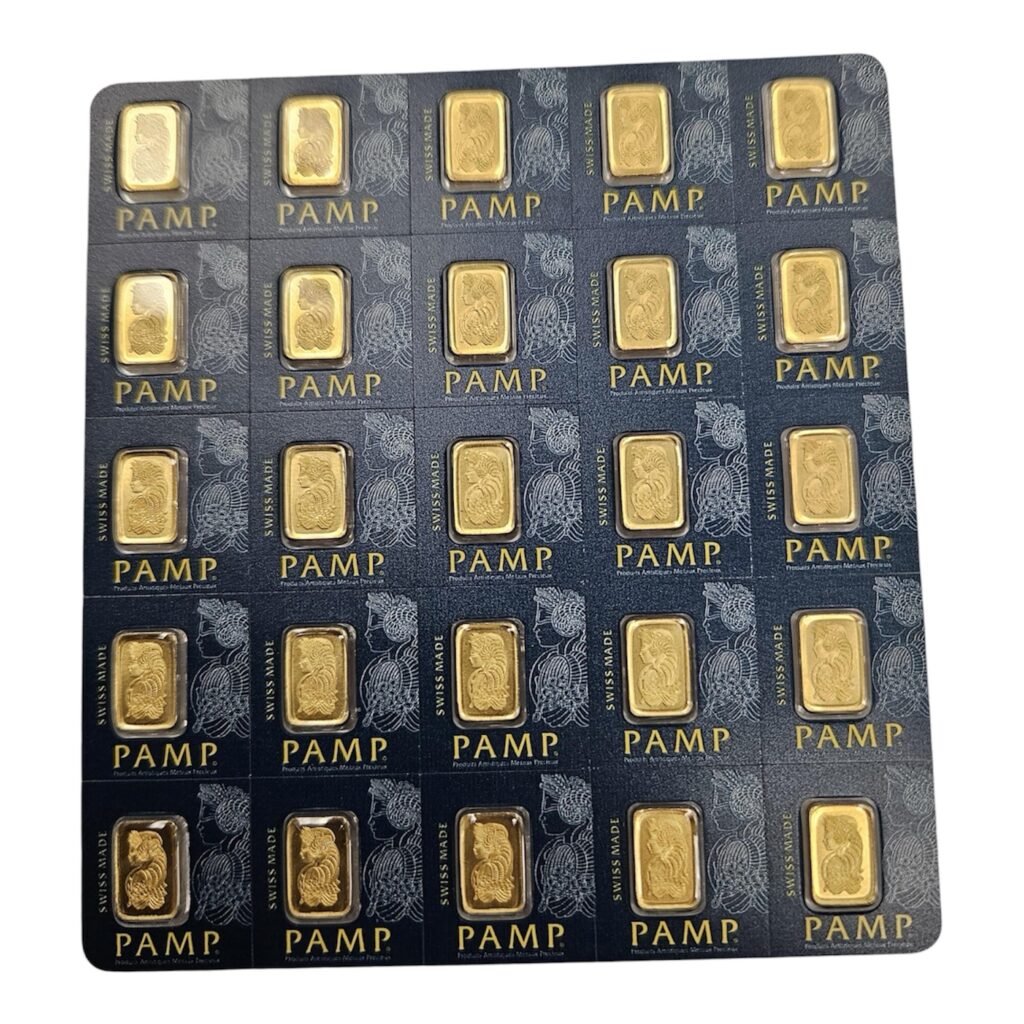 Inicio TodoPrecio.com 2 Lingotes de Oro .999 PAMP 25 Piezas de 1g