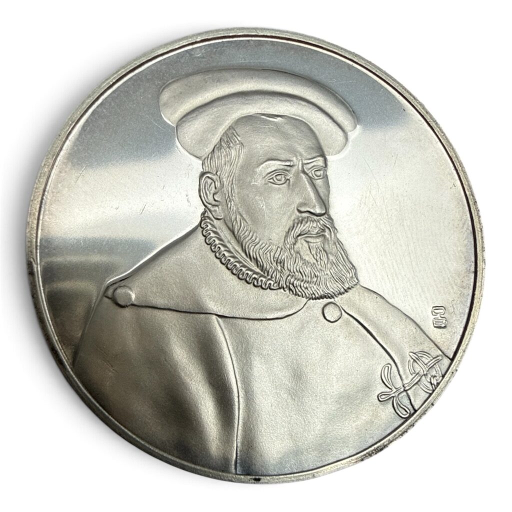 Inicio TodoPrecio.com 4 Medalla Plata .925 Inicio del Virreinato 1971 Franklin Mint