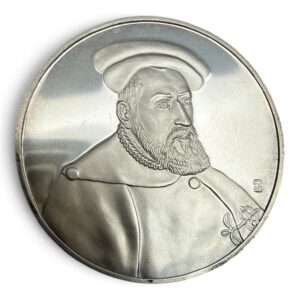Medalla Plata .925 Inicio del Virreinato 1971 Franklin Mint