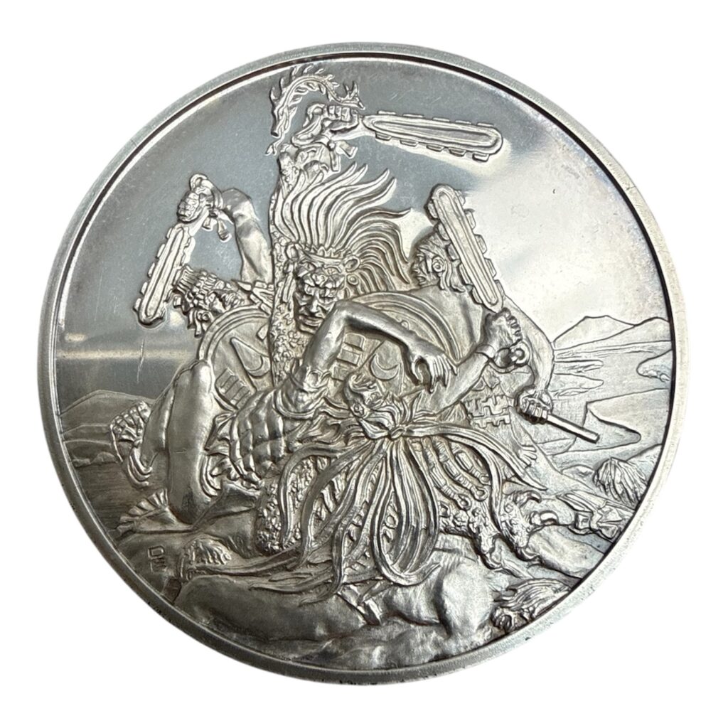 Inicio TodoPrecio.com 2 Medalla Plata .925 La Dominación de Itzcóatl 1427-1440