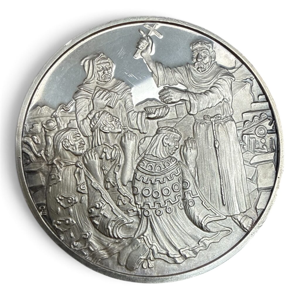 Inicio TodoPrecio.com 8 Medalla La Conquista Espiritual 1524 Plata .925