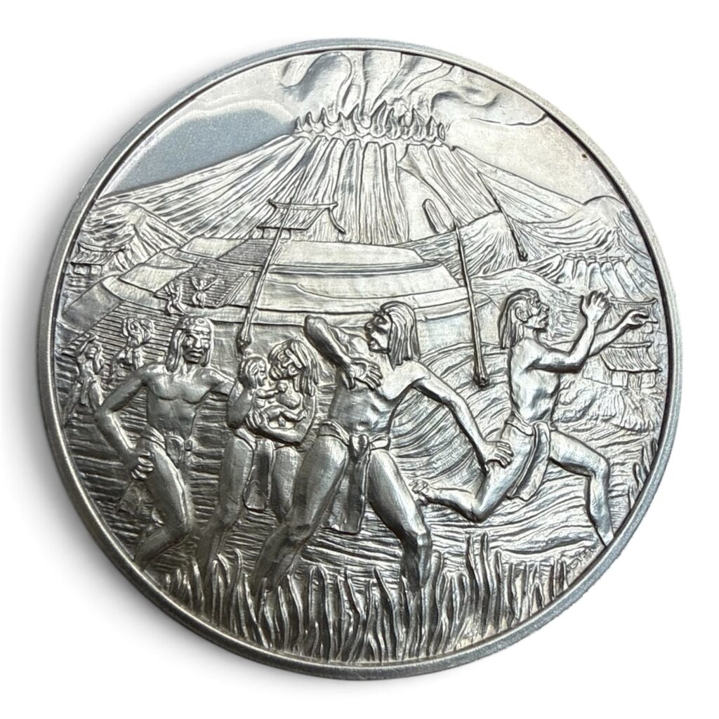 Inicio TodoPrecio.com 7 Medalla de Plata .925 El Abandono de Cuicuilco 1971