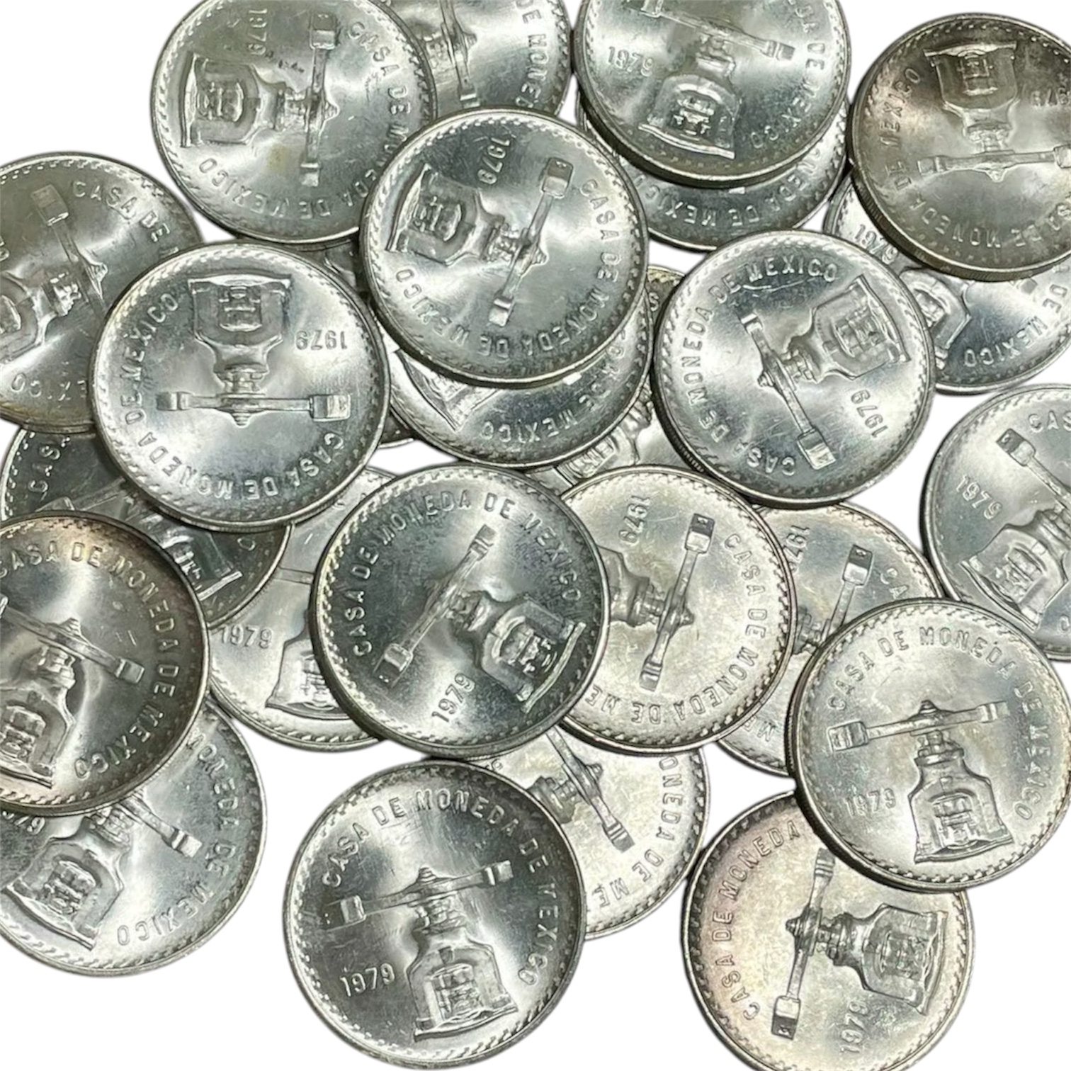 Onza Troy Mexicana Plata Ley 0.925 1979-1980 En Su Capsula | 31.1 gr Plata Fina 4 Onza Troy Mexicana Plata Ley 0.925 1979-1980 En Su Capsula | 31.1 gr Plata Fina - Image 4
