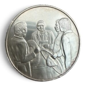 Medalla Plata .925 La Política Agraria de Álvaro Obregón