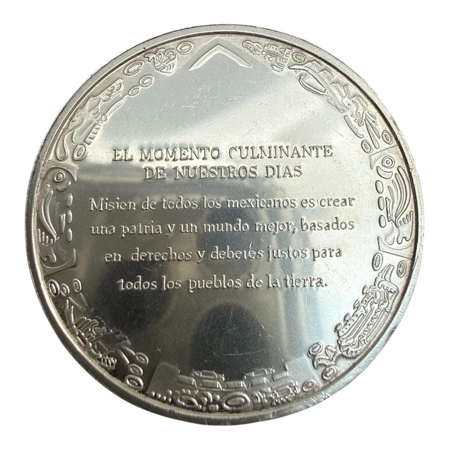 Medalla Plata .925 El Momento Culminante 2 Medalla Plata .925 El Momento Culminante - Image 2
