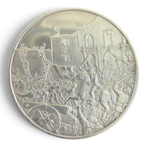 Medalla La Separación de Texas Plata .925 48 g 1971