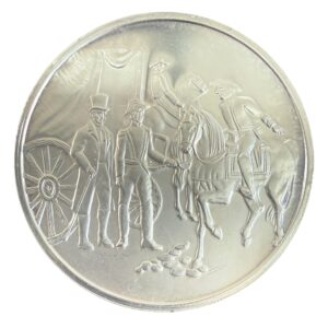 Medalla Prisión de los Primeros Caudillos Plata .925 1971