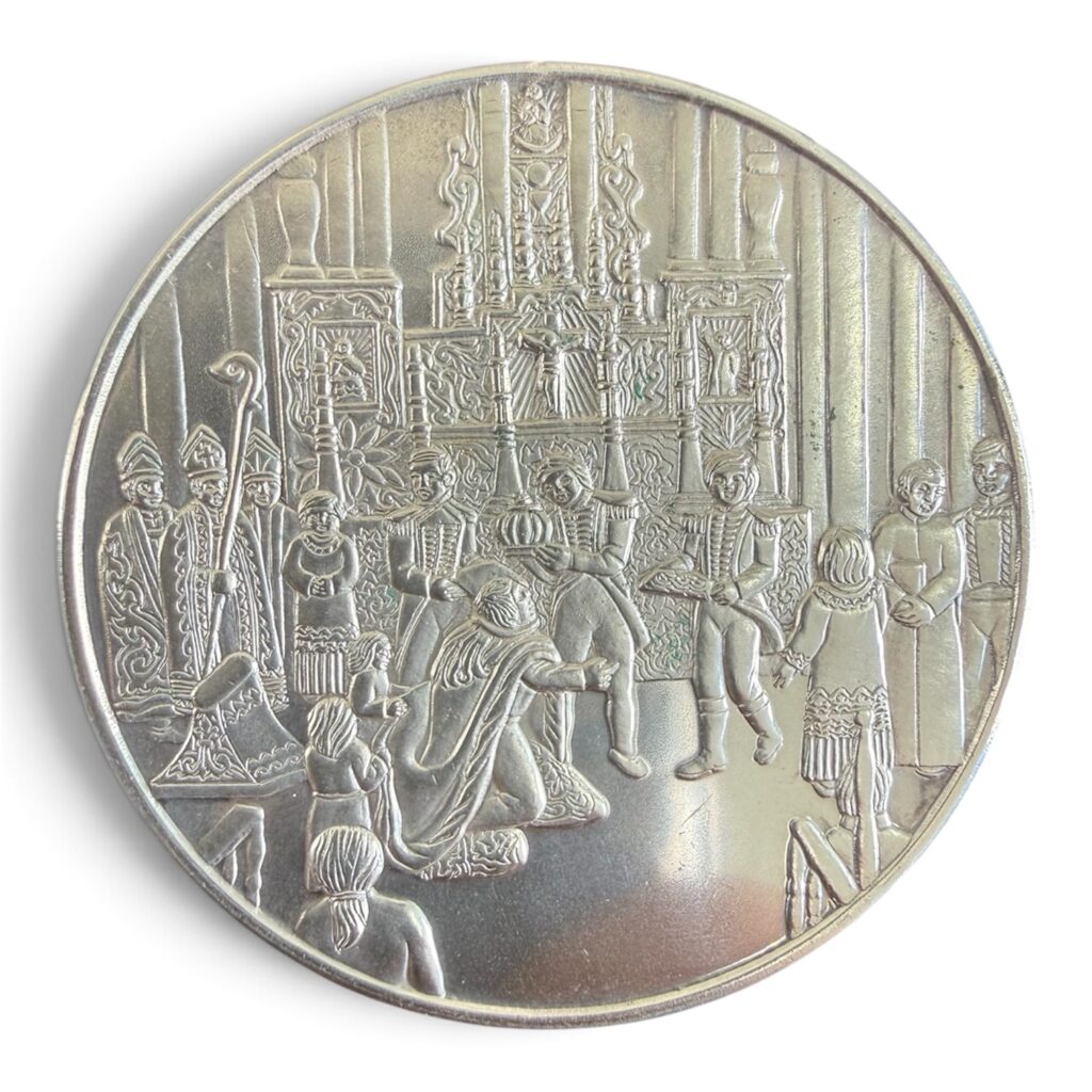 Medalla Coronación de Iturbide Plata .925 48 g 1971