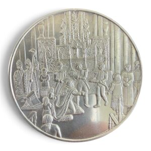 Medalla Coronación de Iturbide Plata .925 48 g 1971