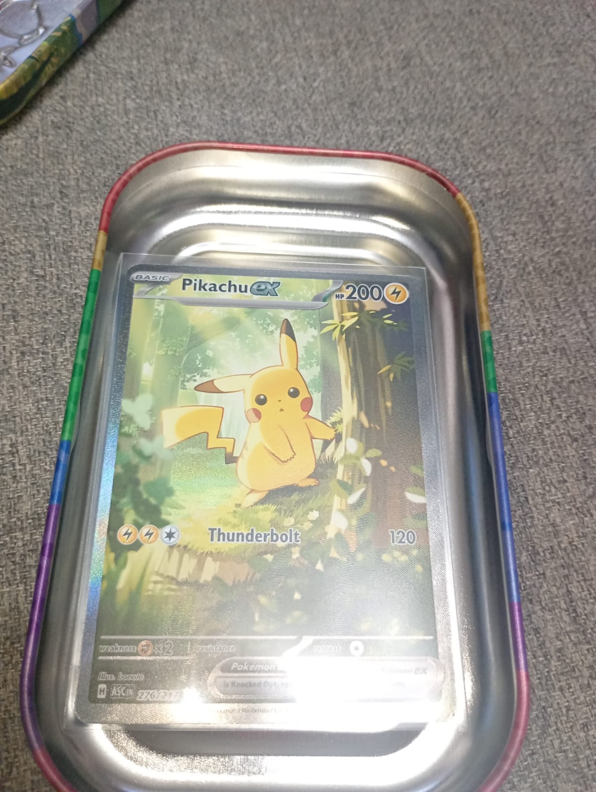 Pikachu ex 276/217 SIR Treekachu | Ascended Heroes Pokémon TCG 5 Pikachu ex 276/217 SIR Treekachu | Ascended Heroes Pokémon TCG - Imagen 5