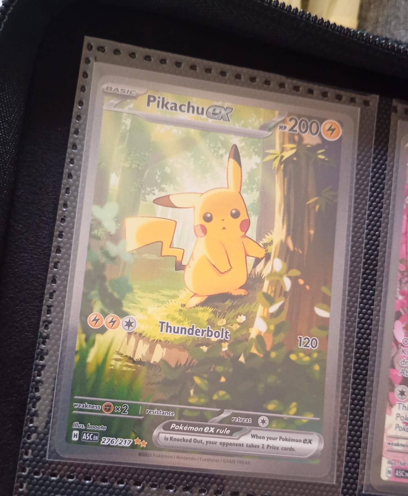 Pikachu ex 276/217 SIR Treekachu | Ascended Heroes Pokémon TCG 6 Pikachu ex 276/217 SIR Treekachu | Ascended Heroes Pokémon TCG - Imagen 6