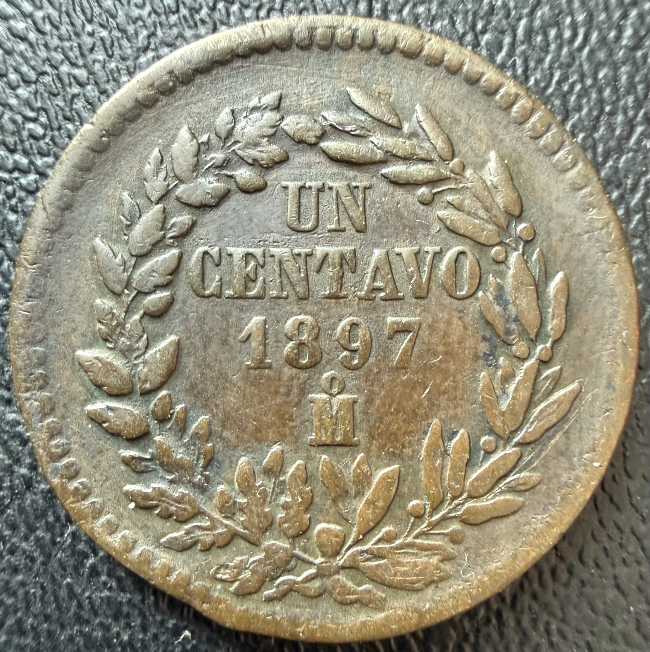 1 Centavo 1897 Mo Porfiriato – República Mexicana 1 1 Centavo 1897 Mo Porfiriato – República Mexicana