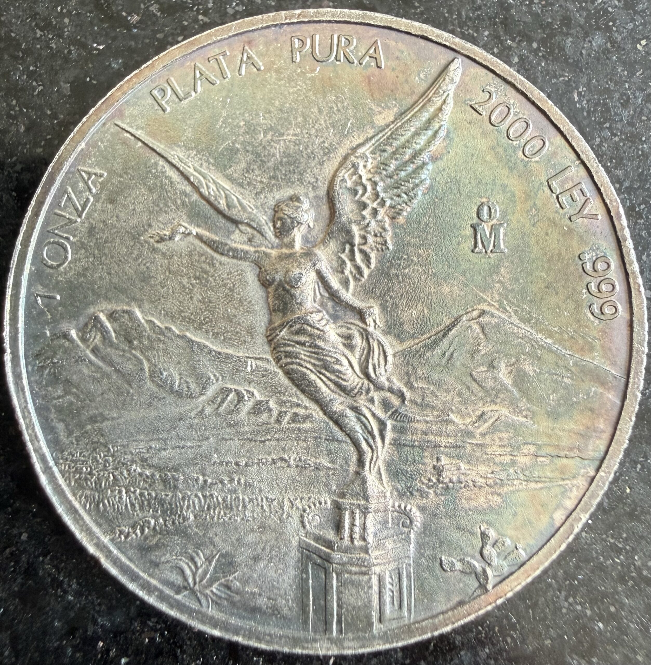 Onza Libertad 2000 Plata Pura .999 Mo. 2 Onza Libertad 2000 Plata Pura .999 Mo. - Image 2