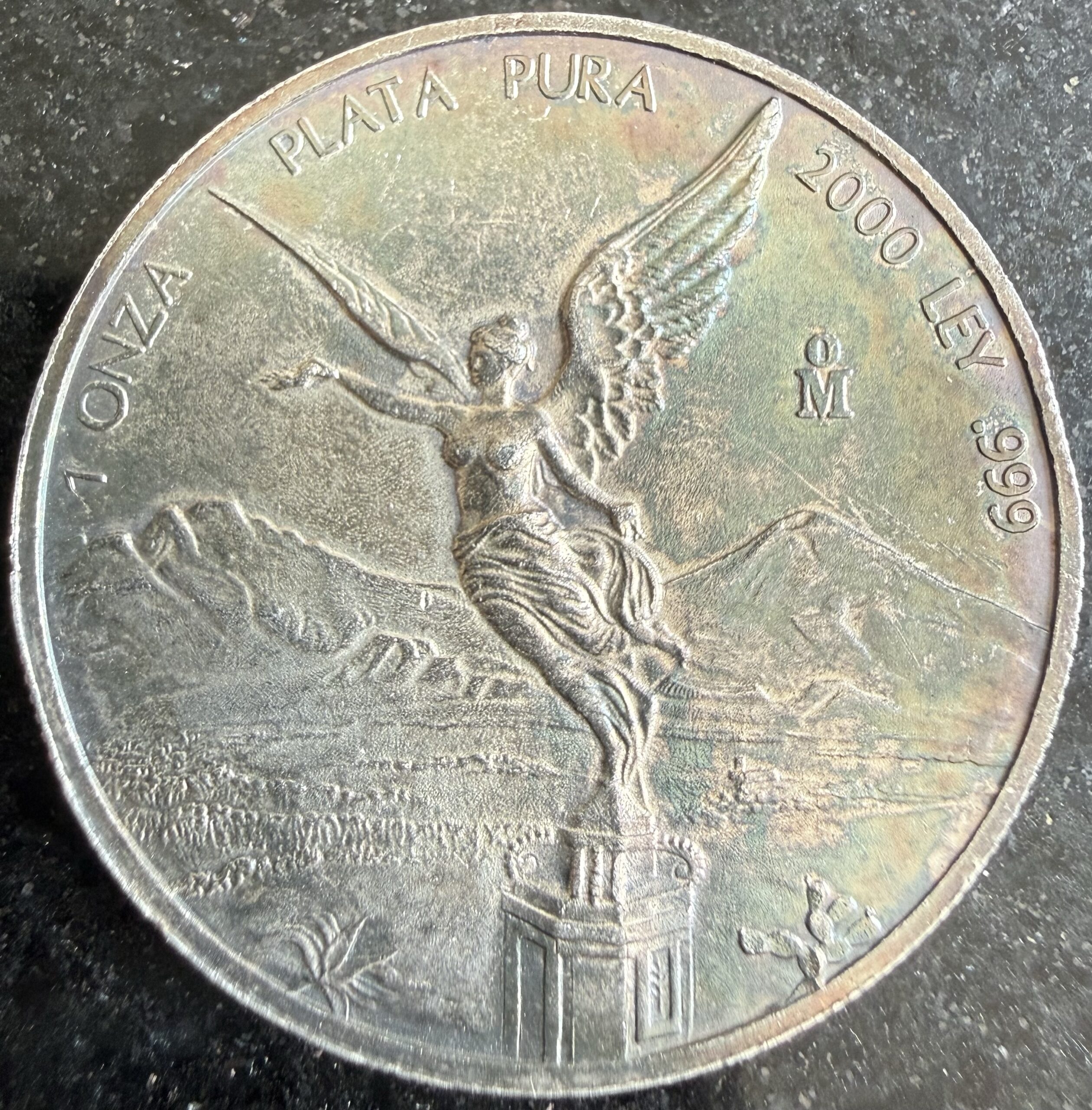 Onza Libertad 2000 Plata Pura .999 Mo. 3 Onza Libertad 2000 Plata Pura .999 Mo. - Image 3