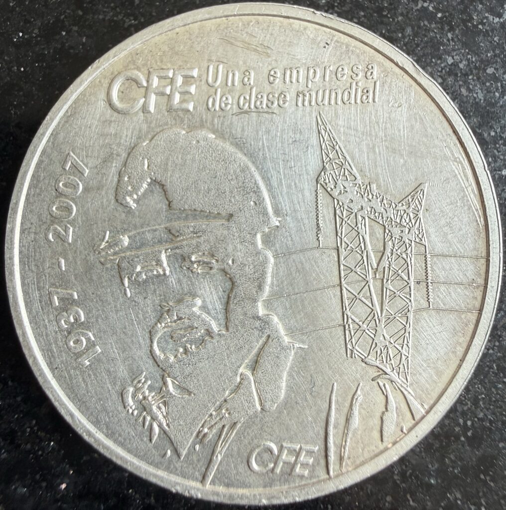 Inicio TodoPrecio.com 5 1 Oz Plata .999 2007 CFE 70 Aniversario Mo.