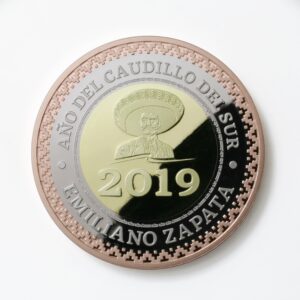 Medalla Trimetálica Año del Caudillo del Sur 2019 – Emiliano Zapata UNC