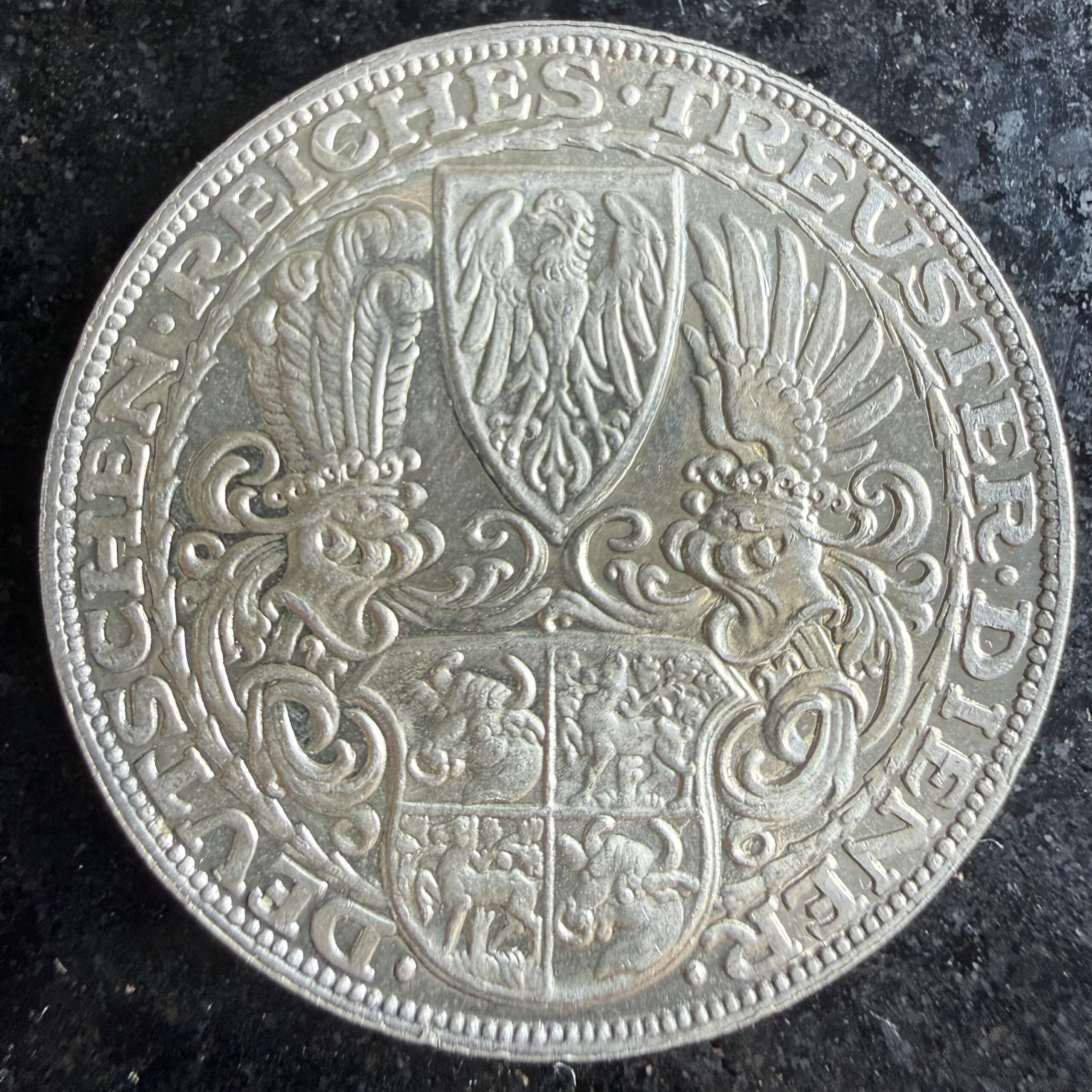 Medalla Hindenburg 1927 Plata .900 | Alemania República de Weimar 4 Medalla Hindenburg 1927 Plata .900 | Alemania República de Weimar - Imagen 4
