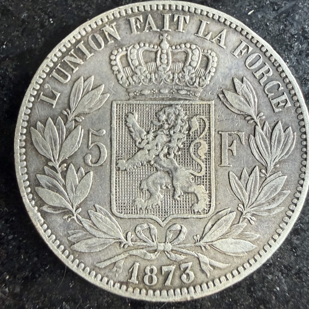 Inicio TodoPrecio.com 14 5 Francos 1873 Plata 900 | Bélgica