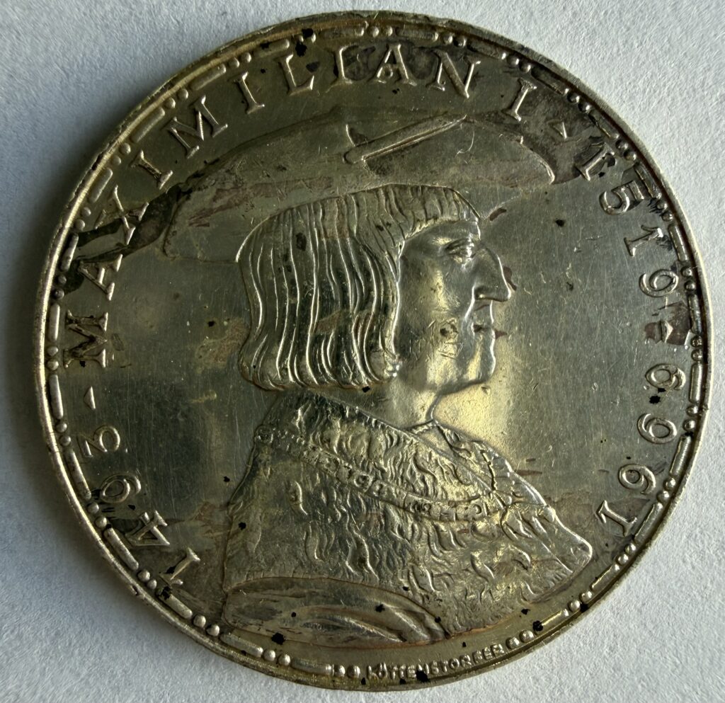 Inicio TodoPrecio.com 5 50 Chelines 1969 – 450º Aniversario de la Muerte de Maximiliano I Plata | Austria