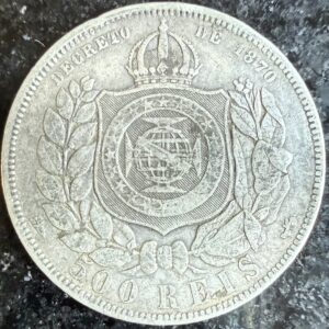 500 Réis 1888 Plata 0.917 | Brasil