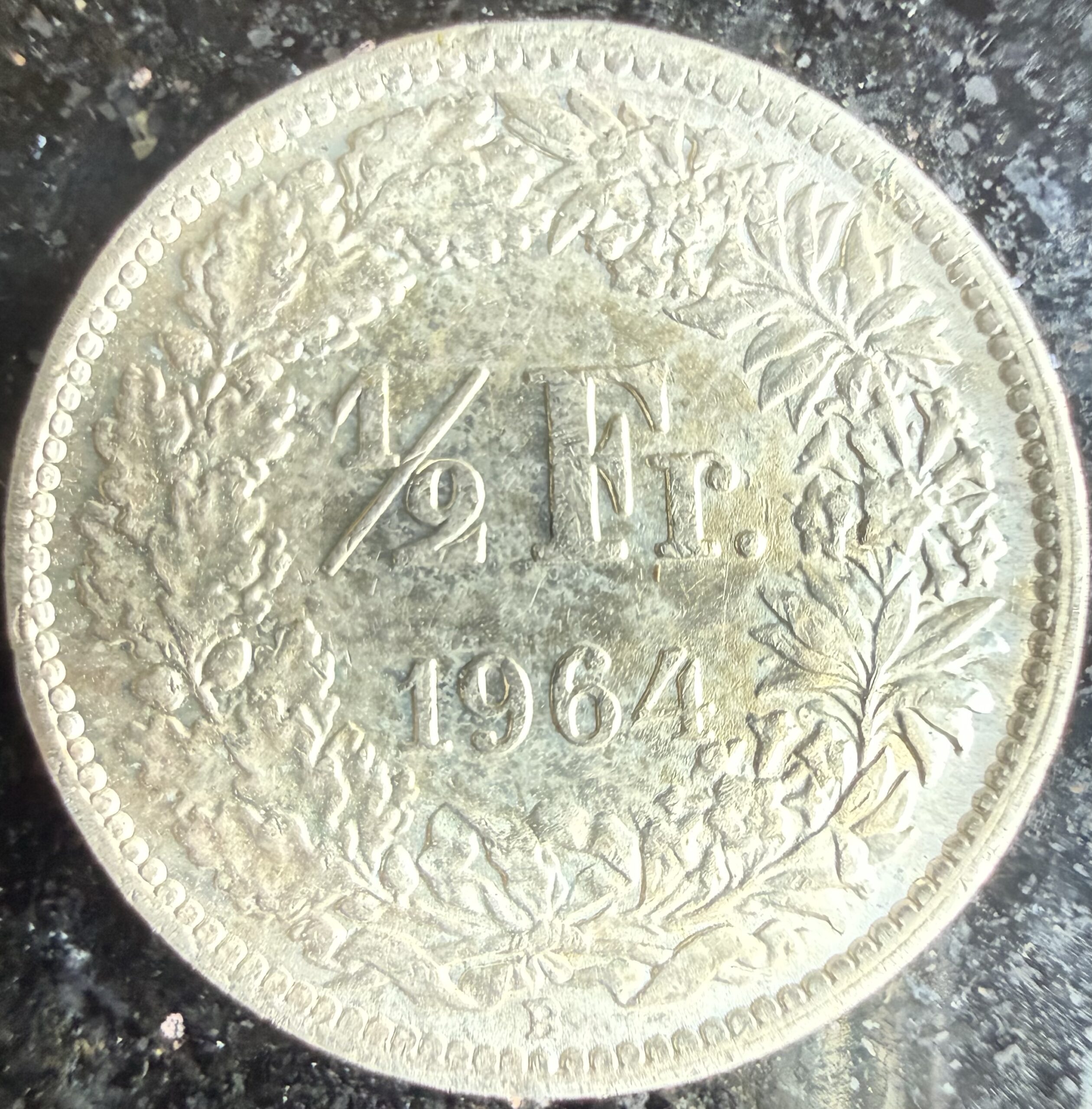 ½ Franc 1964-B Plata .835 | Suiza 2 ½ Franc 1964-B Plata .835 | Suiza - Imagen 2