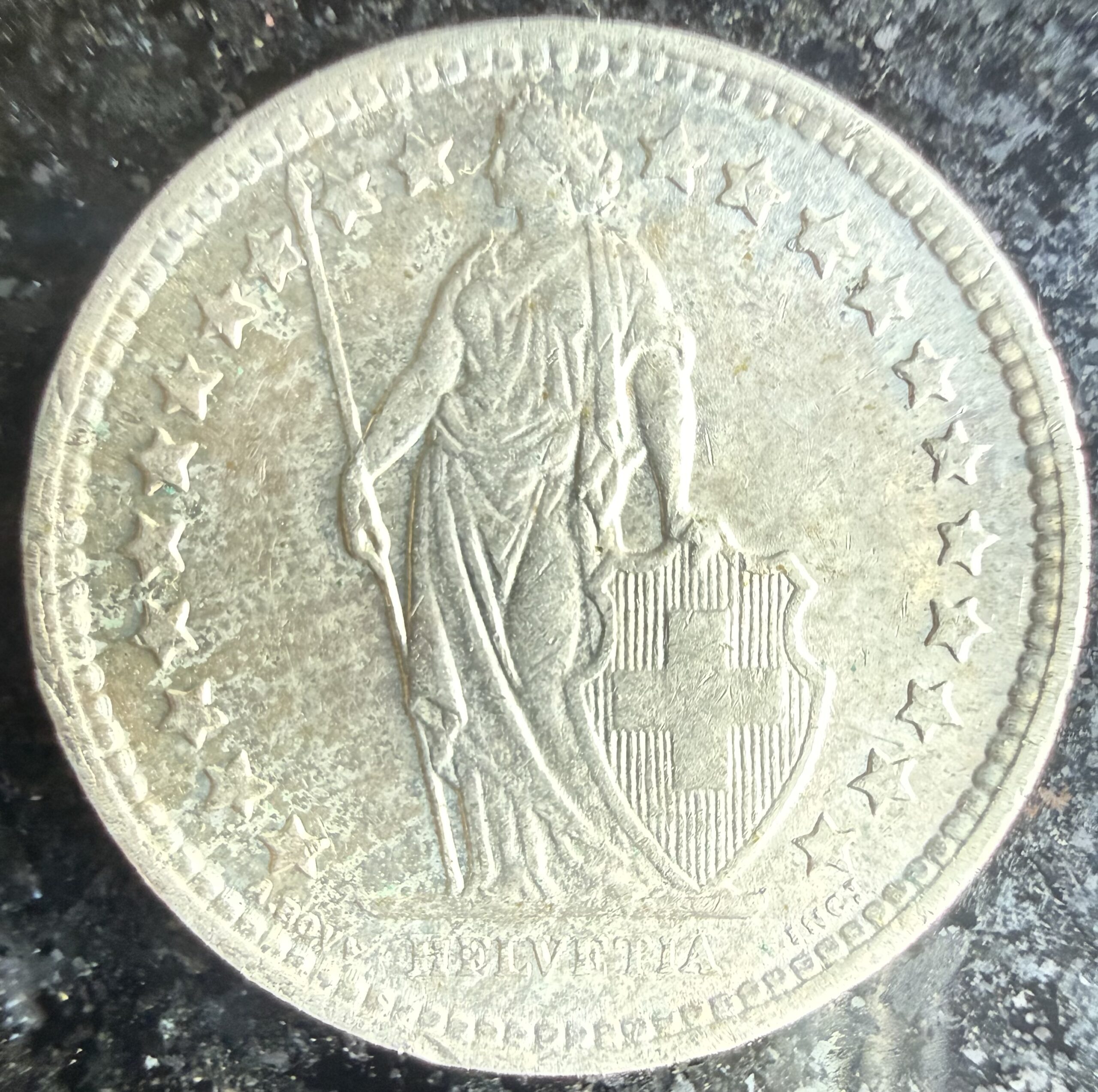½ Franc 1964-B Plata .835 | Suiza 1 ½ Franc 1964-B Plata .835 | Suiza