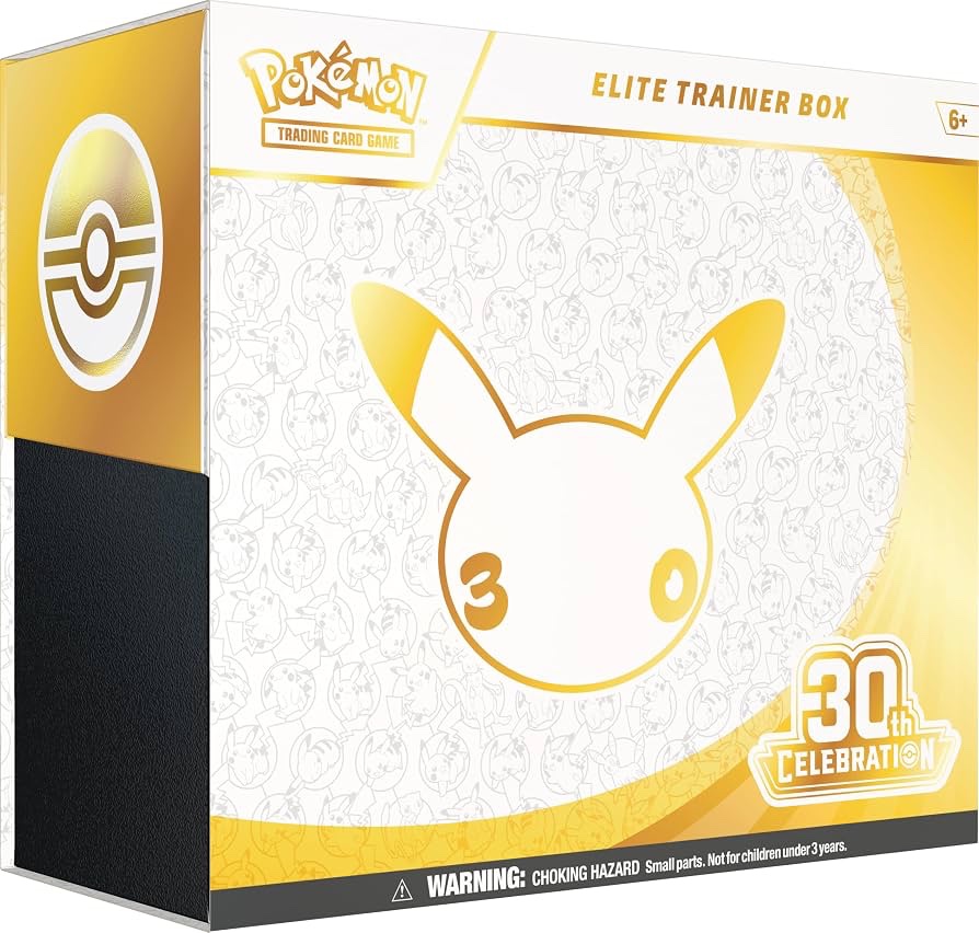 Pokémon TCG 30th Celebration Elite Trainer Box ETB | Inglés